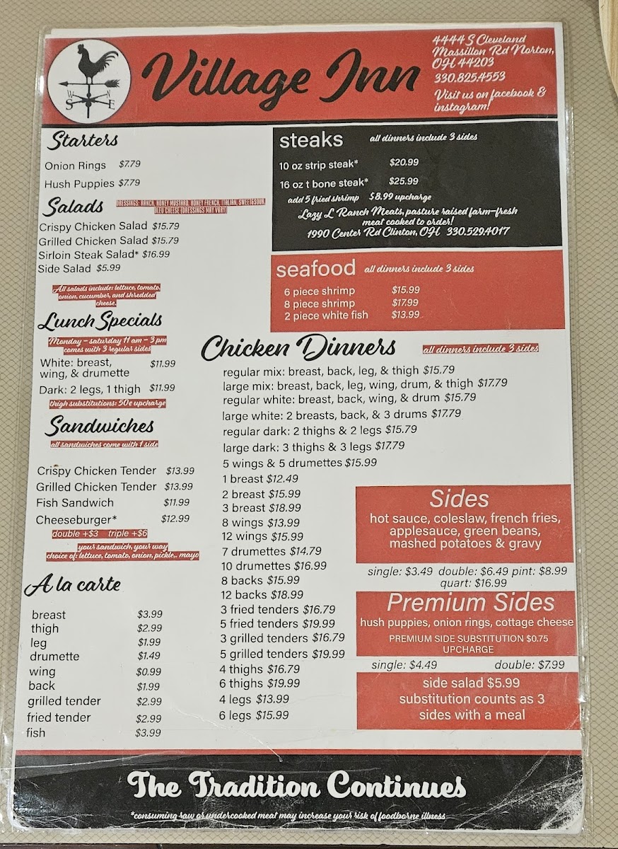 Village Inn Chicken - 1