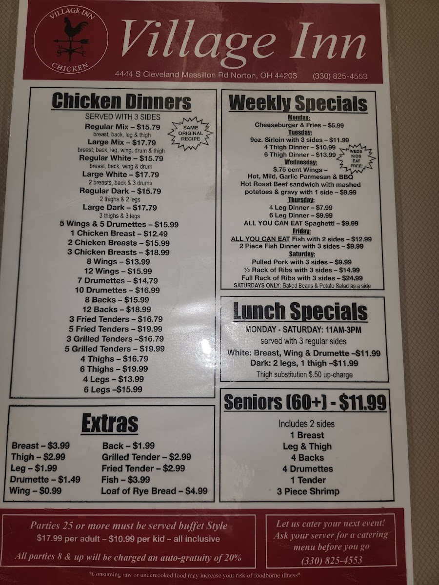 Village Inn Chicken - 2