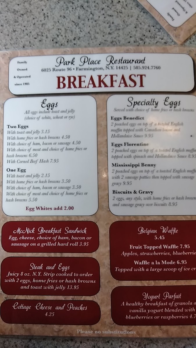 Park Place Restaurant - 10