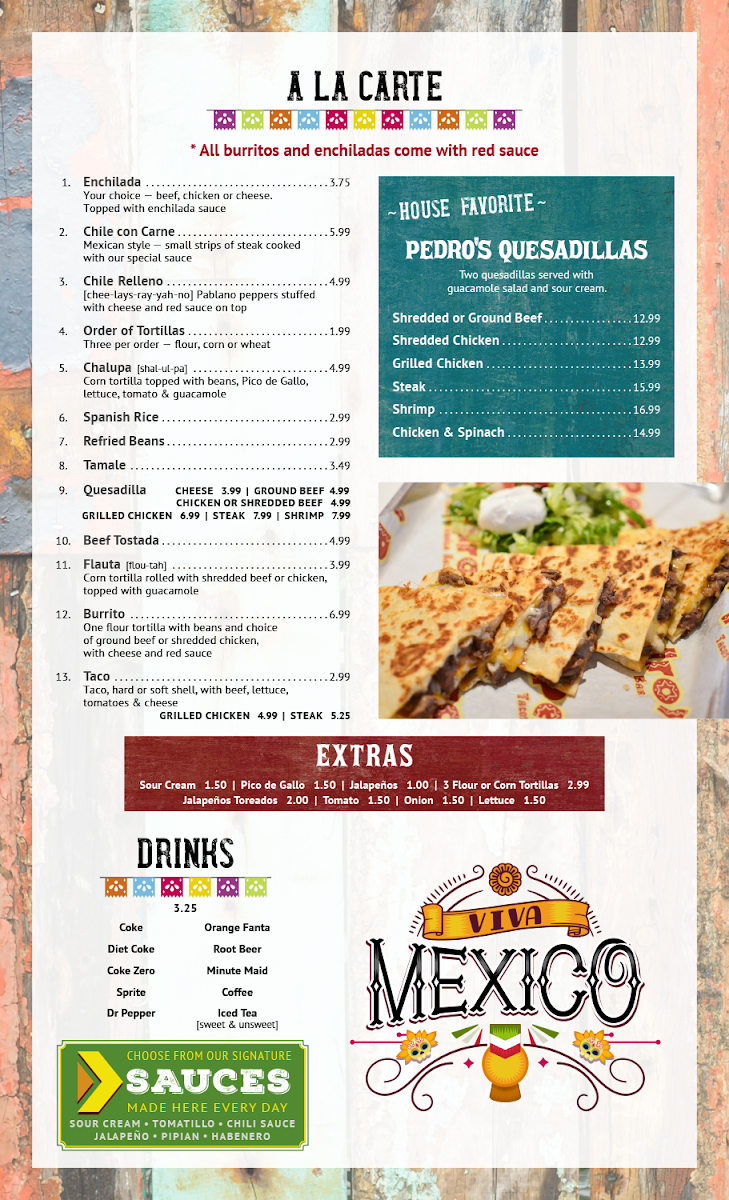 Pedros Tacos & Tequila Bar Robertsdale - 7