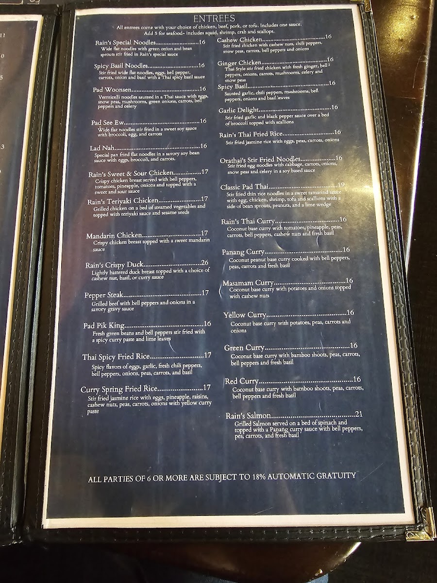 Rain Thai Bistro - 8