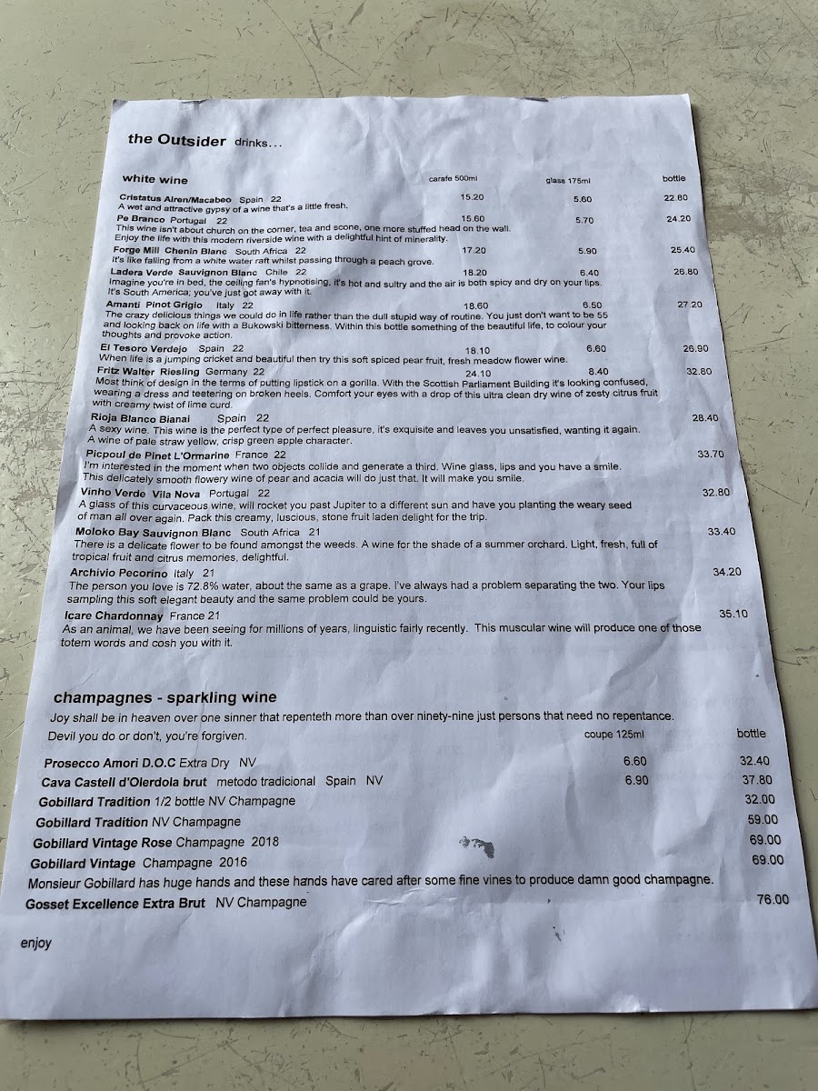 The Outsider Restaurant - 10