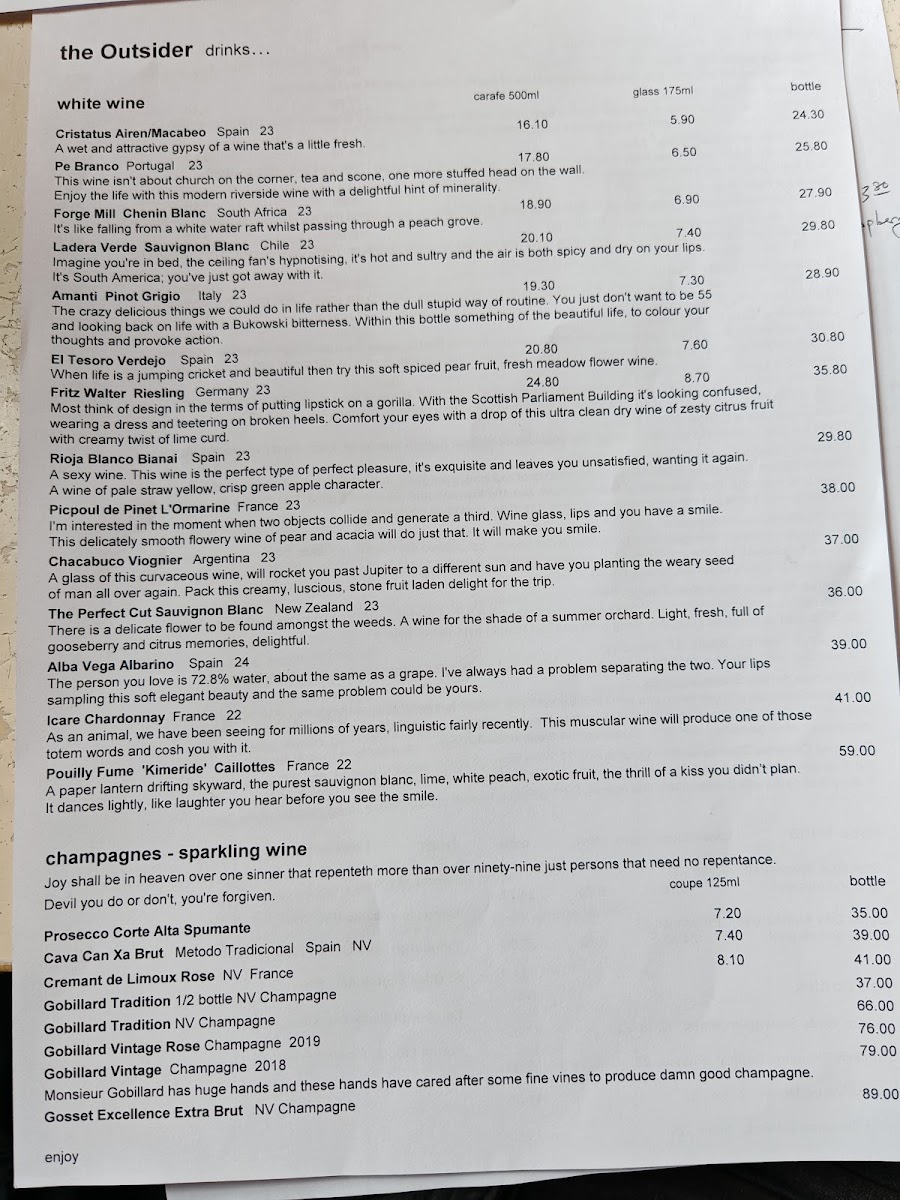 The Outsider Restaurant - 2