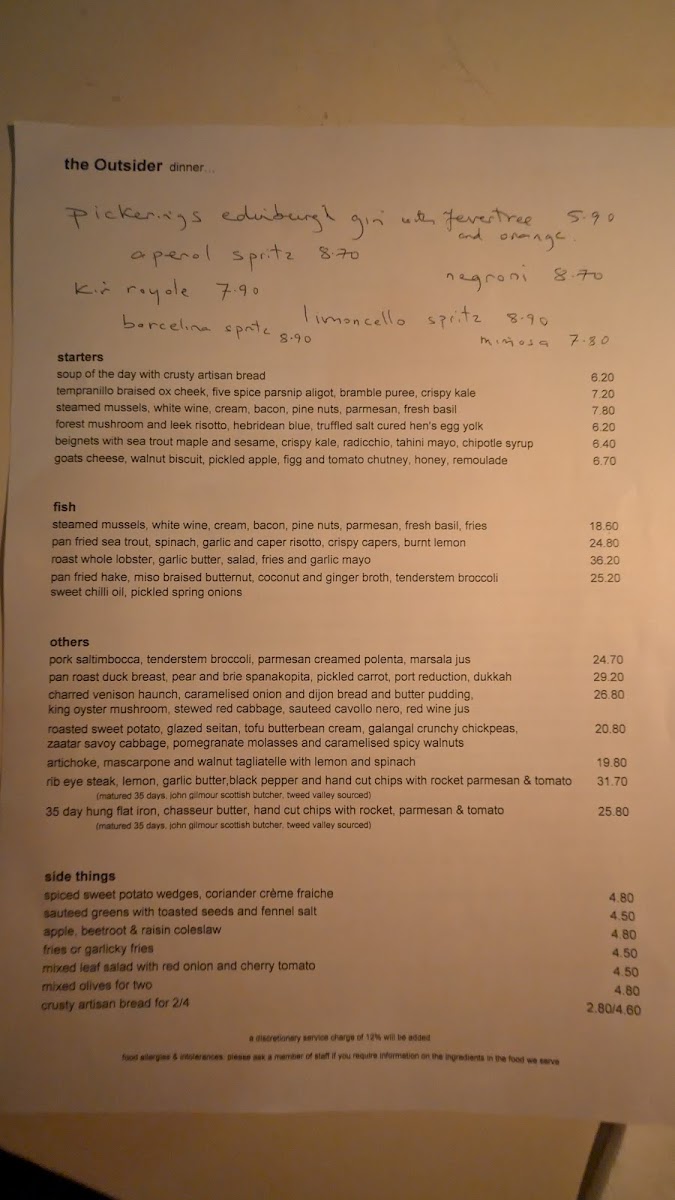 The Outsider Restaurant - 9