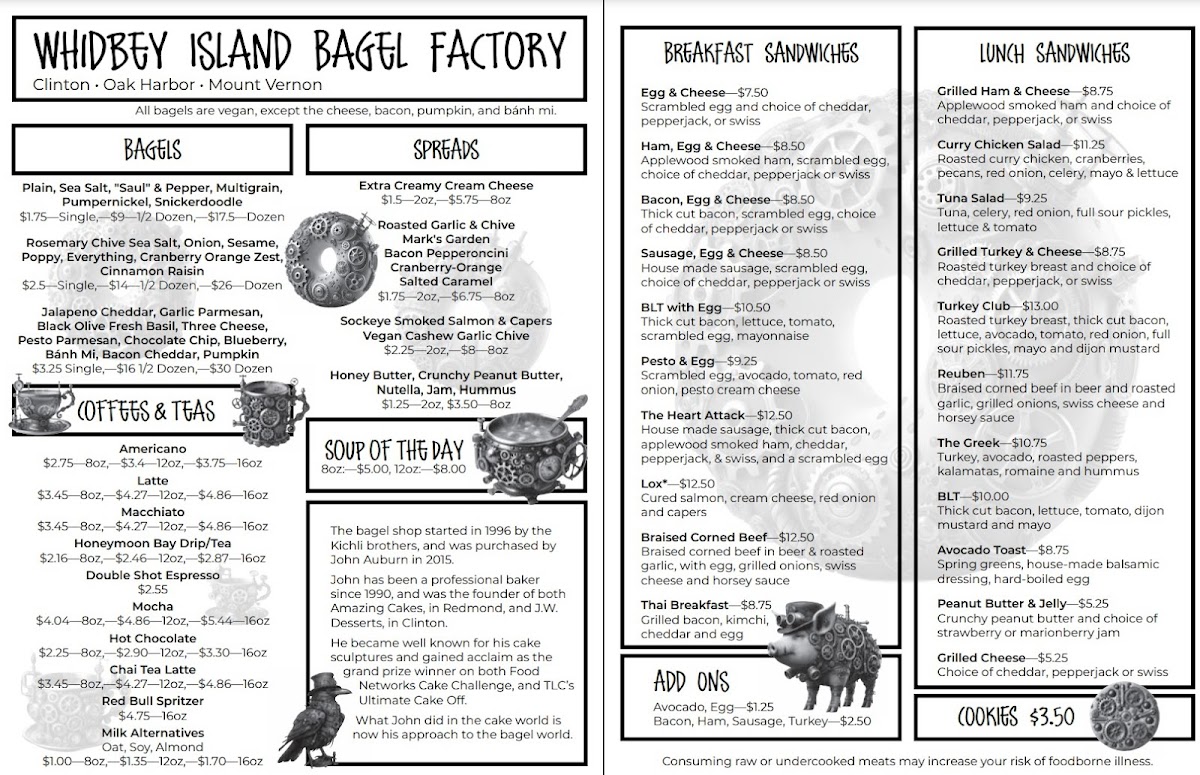Whidbey Island Bagel Factory - 1