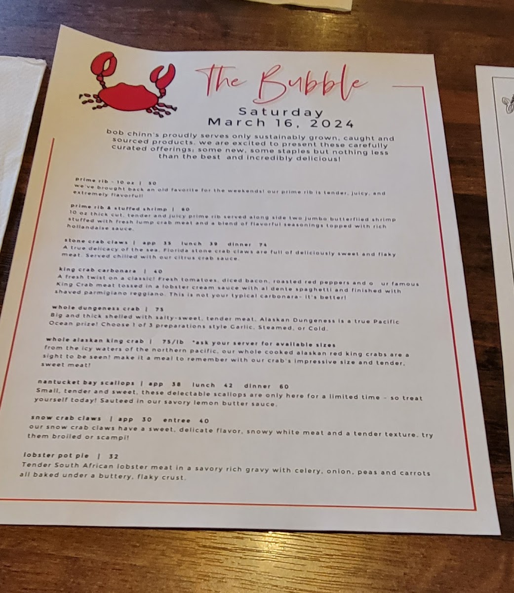 Bob Chinn's Crab House - 5