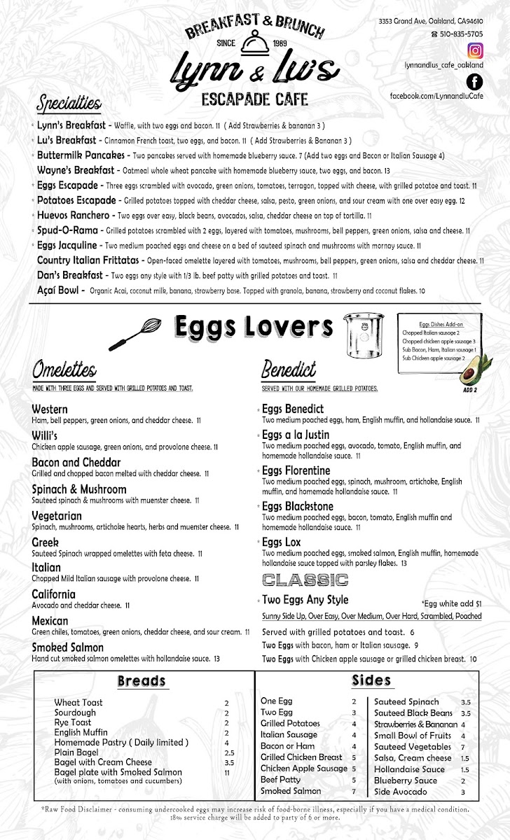 Lynn & Lu's Escapade Cafe - 10