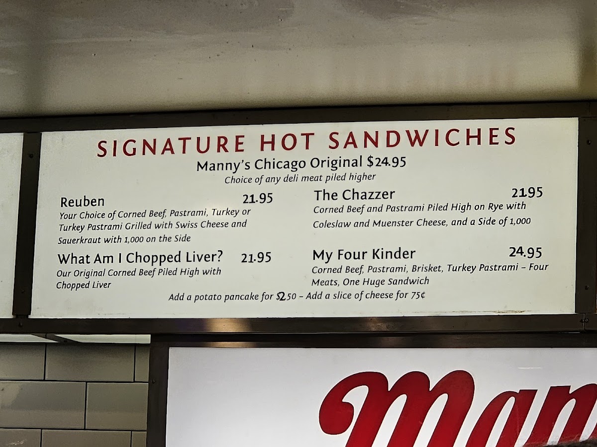 Manny's Cafeteria & Delicatessen - 8