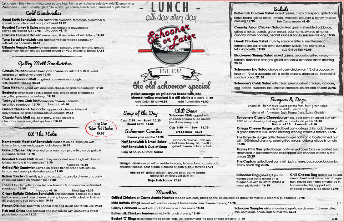 Schooner Or Later - 2