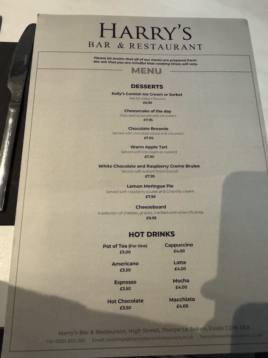 Harry's Bar & Restaurant, Thorpe-le-Soken - 4