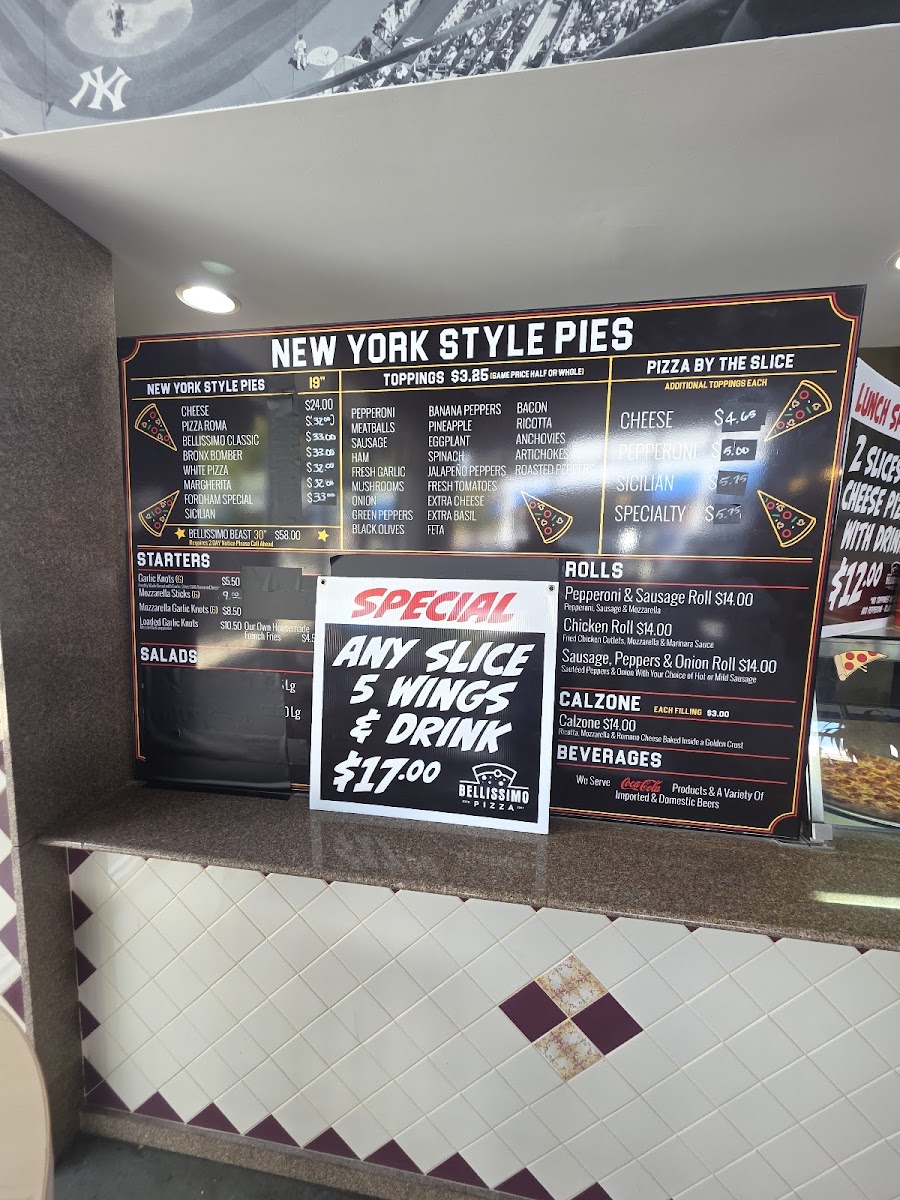 Bellissimo Pizza Co Inc - 1