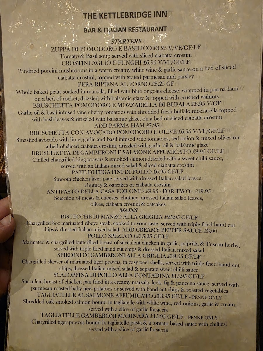 The Kettlebridge Inn, Bar & Italian Restaurant - 1