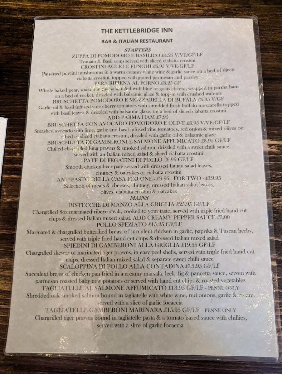 The Kettlebridge Inn, Bar & Italian Restaurant - 4