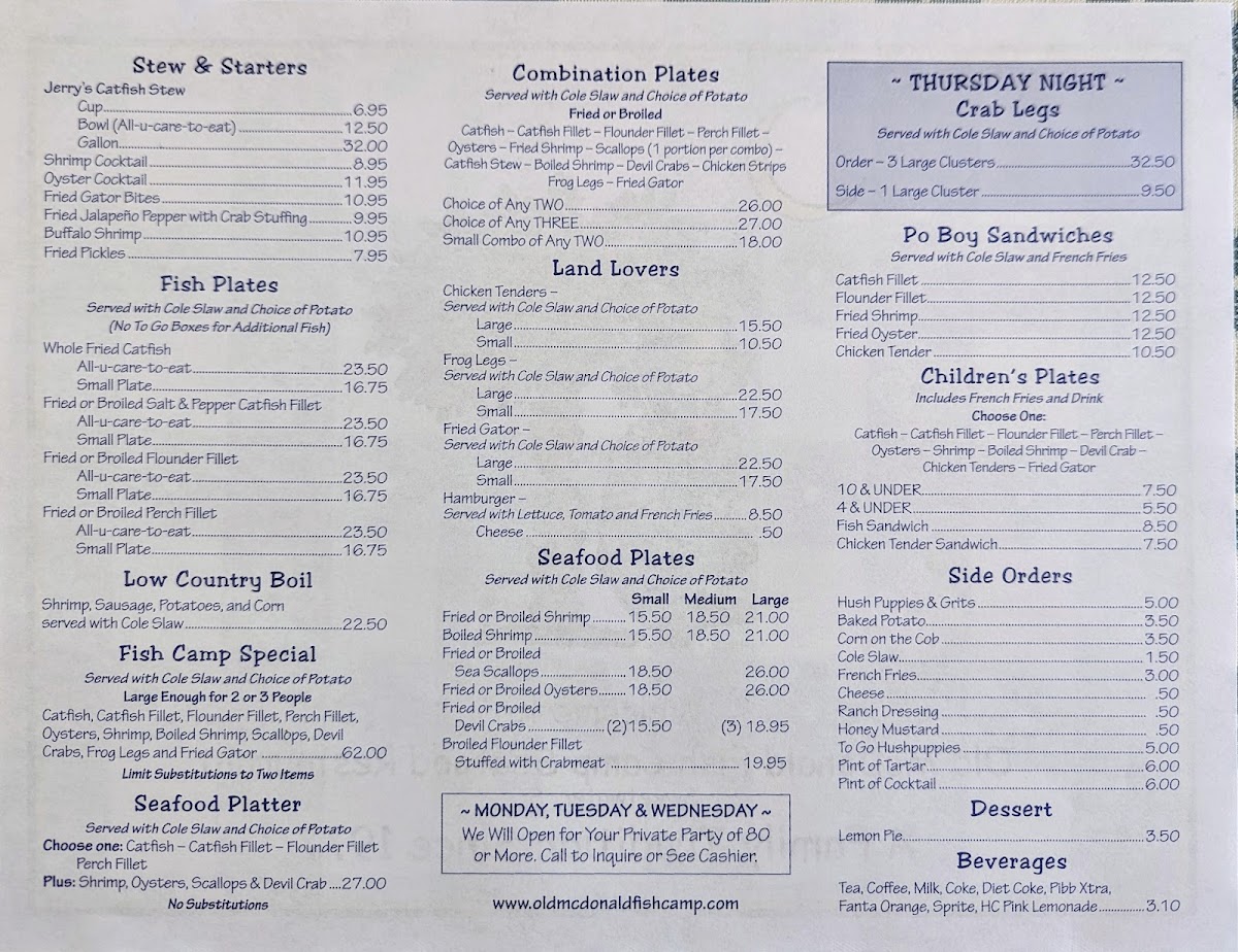 Old McDonald Fish Camp Inc - 10