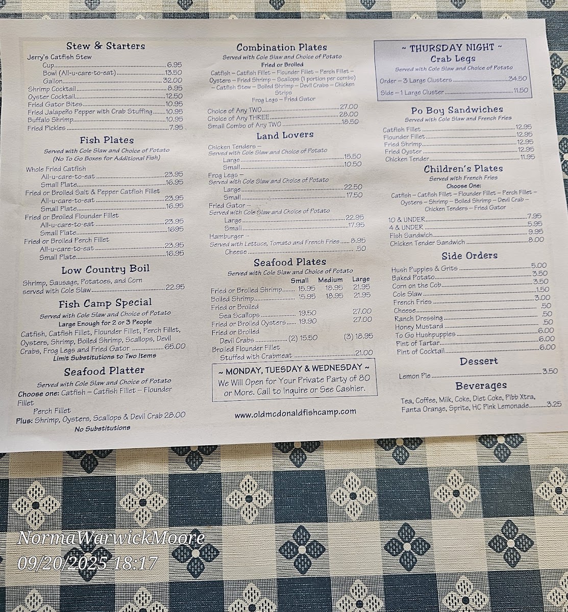 Old McDonald Fish Camp Inc - 2