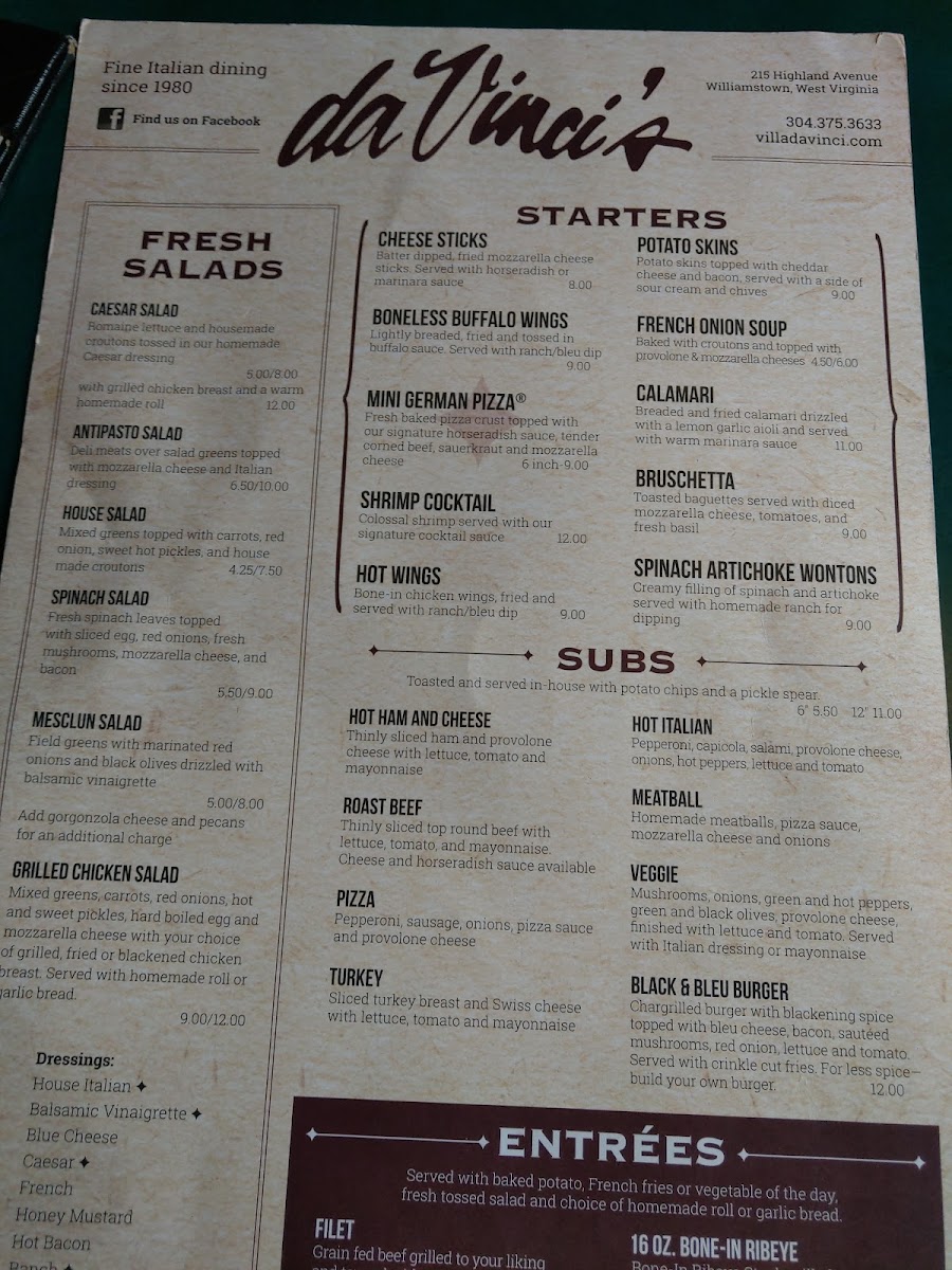 DaVinci's Italian Restaurant - 6