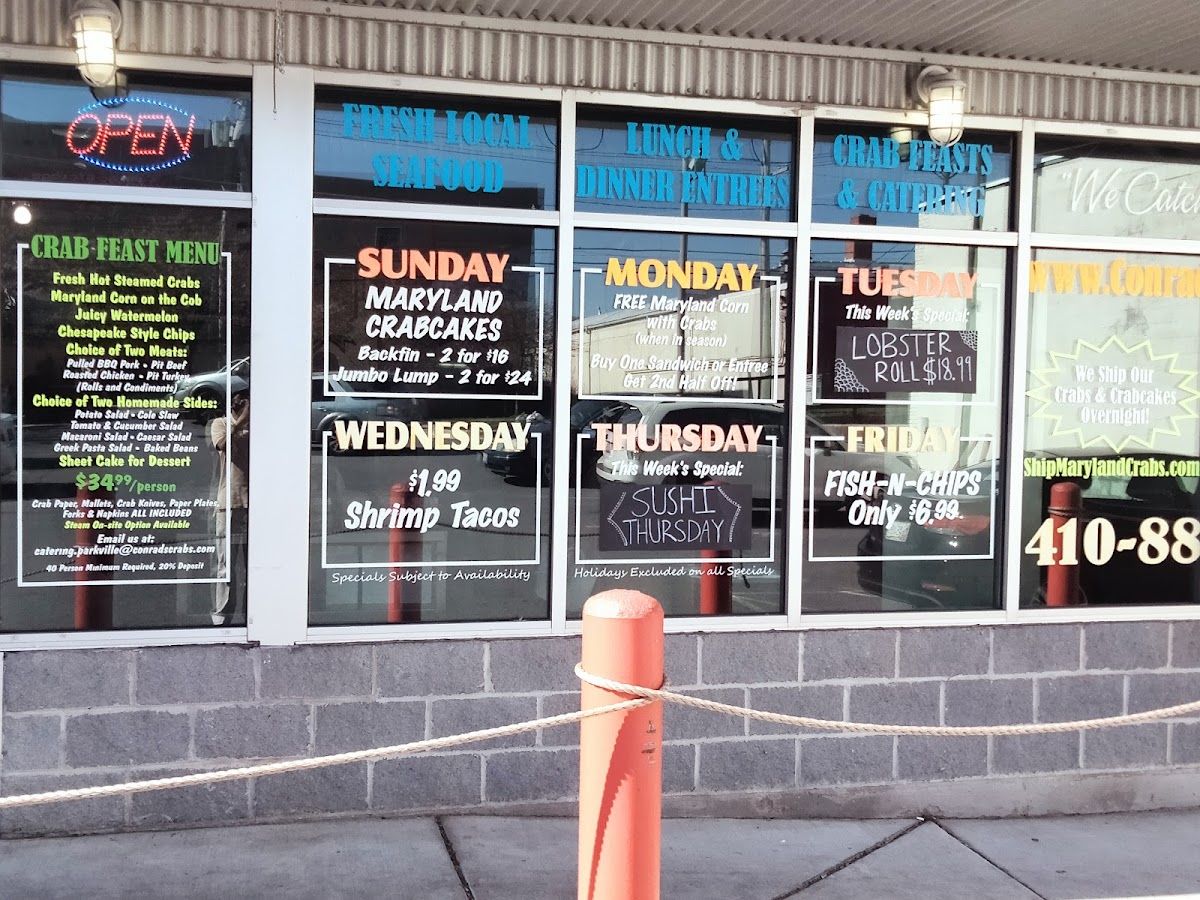 Conrad's Crabs & Seafood Market -Parkville,MD - 8