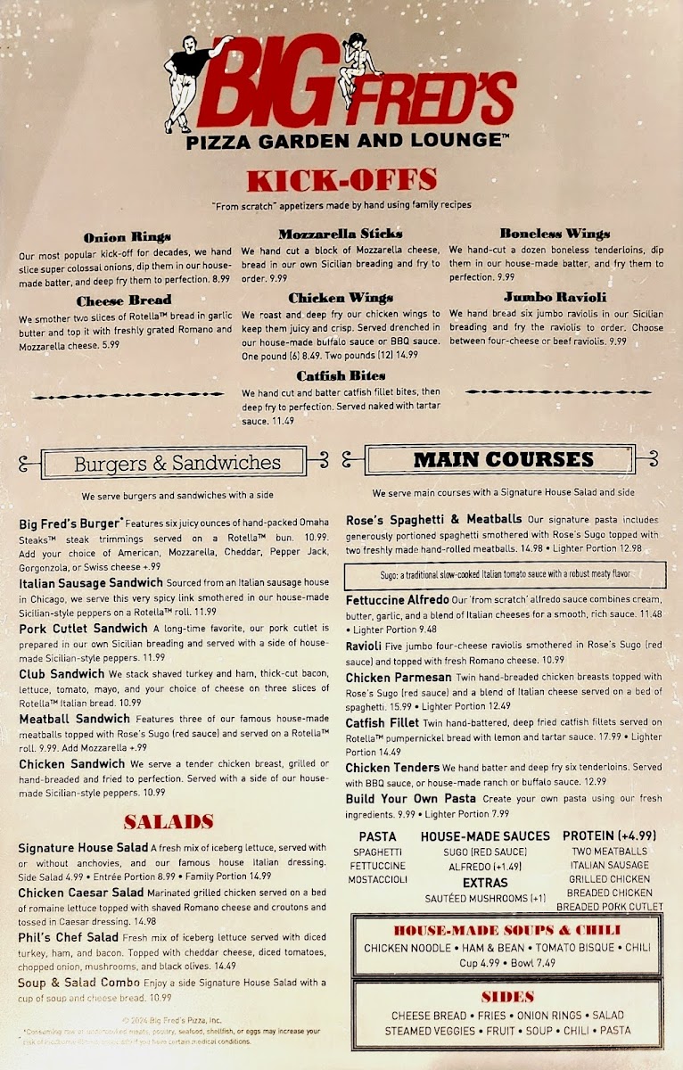 Big Fred's Pizza Garden & Lounge - 1