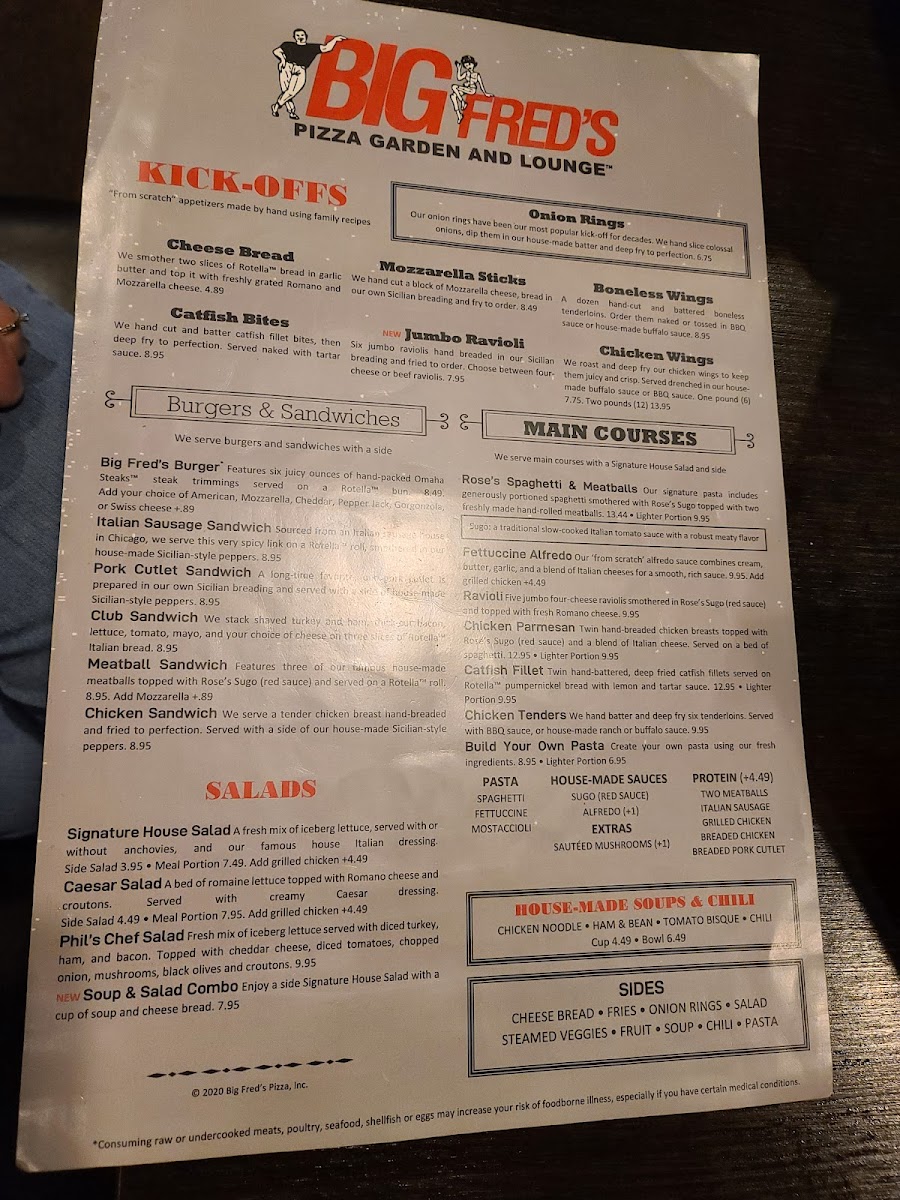 Big Fred's Pizza Garden & Lounge - 2