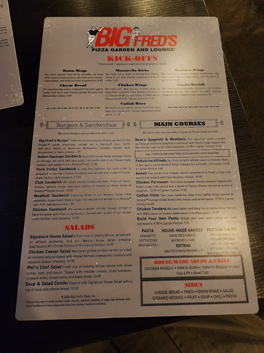 Big Fred's Pizza Garden & Lounge - 4