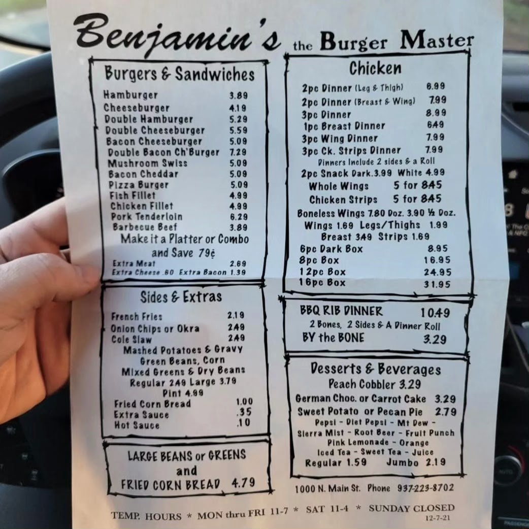 Benjamin's the Burger Master - 5