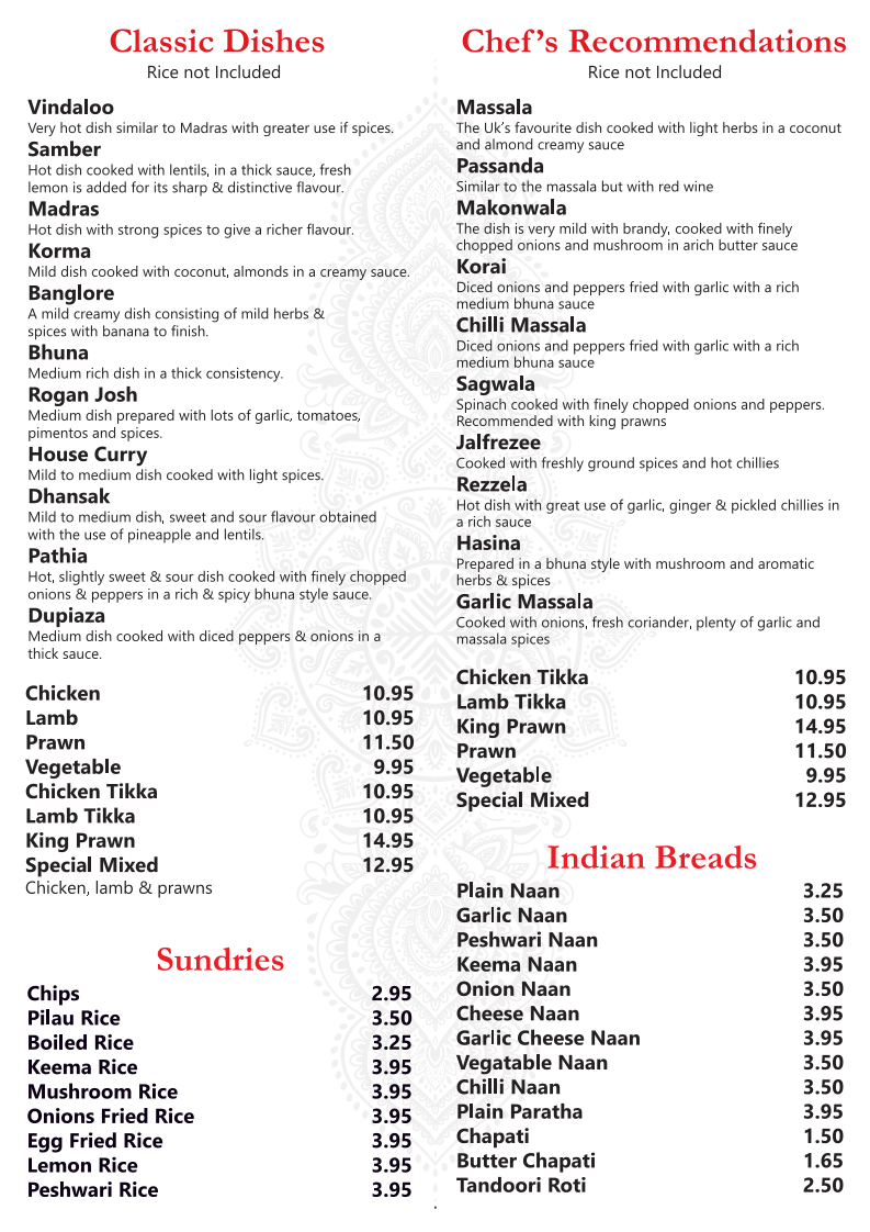 Whitecroft Indian Bar & Restaurant - 3