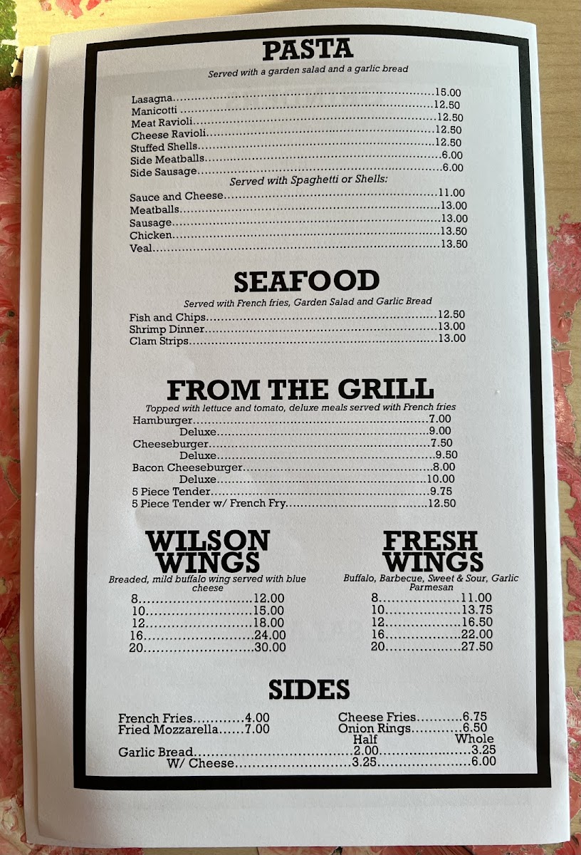 Wilson Pizza Palace - 1