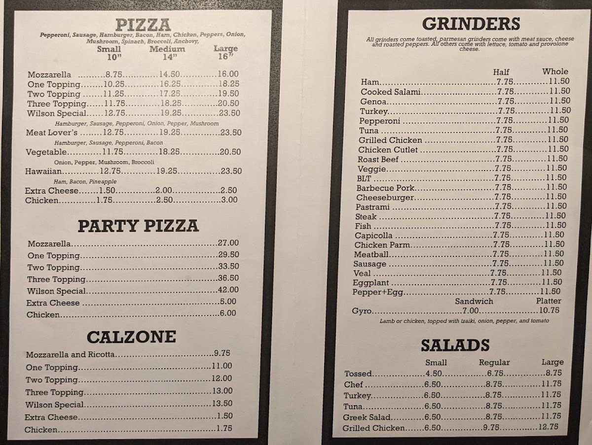 Wilson Pizza Palace - 4