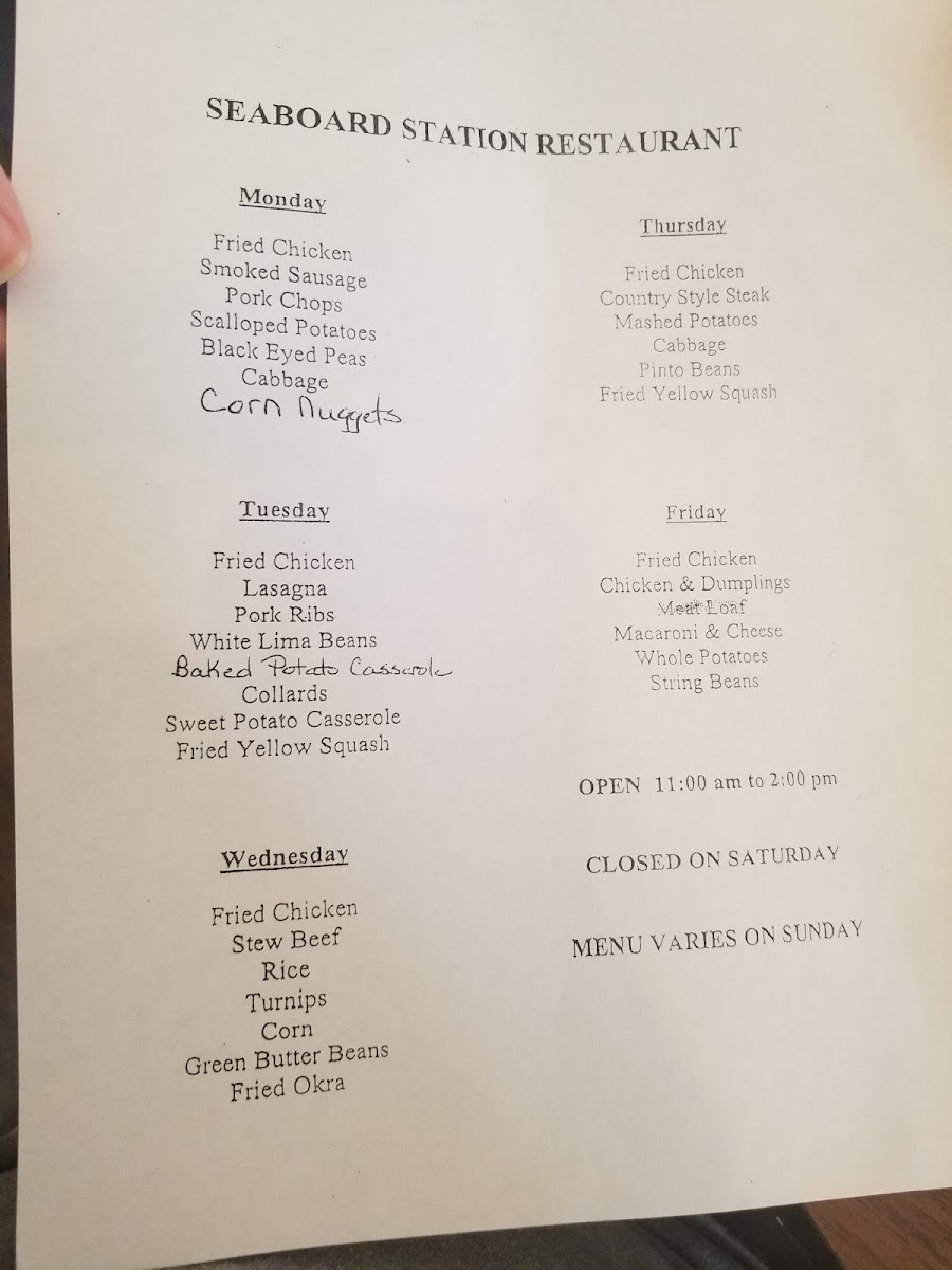 Seaboard Station Restaurant - 1