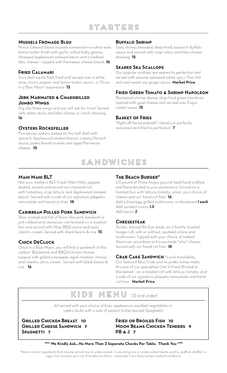 Blue Moon Beach Grill - 2