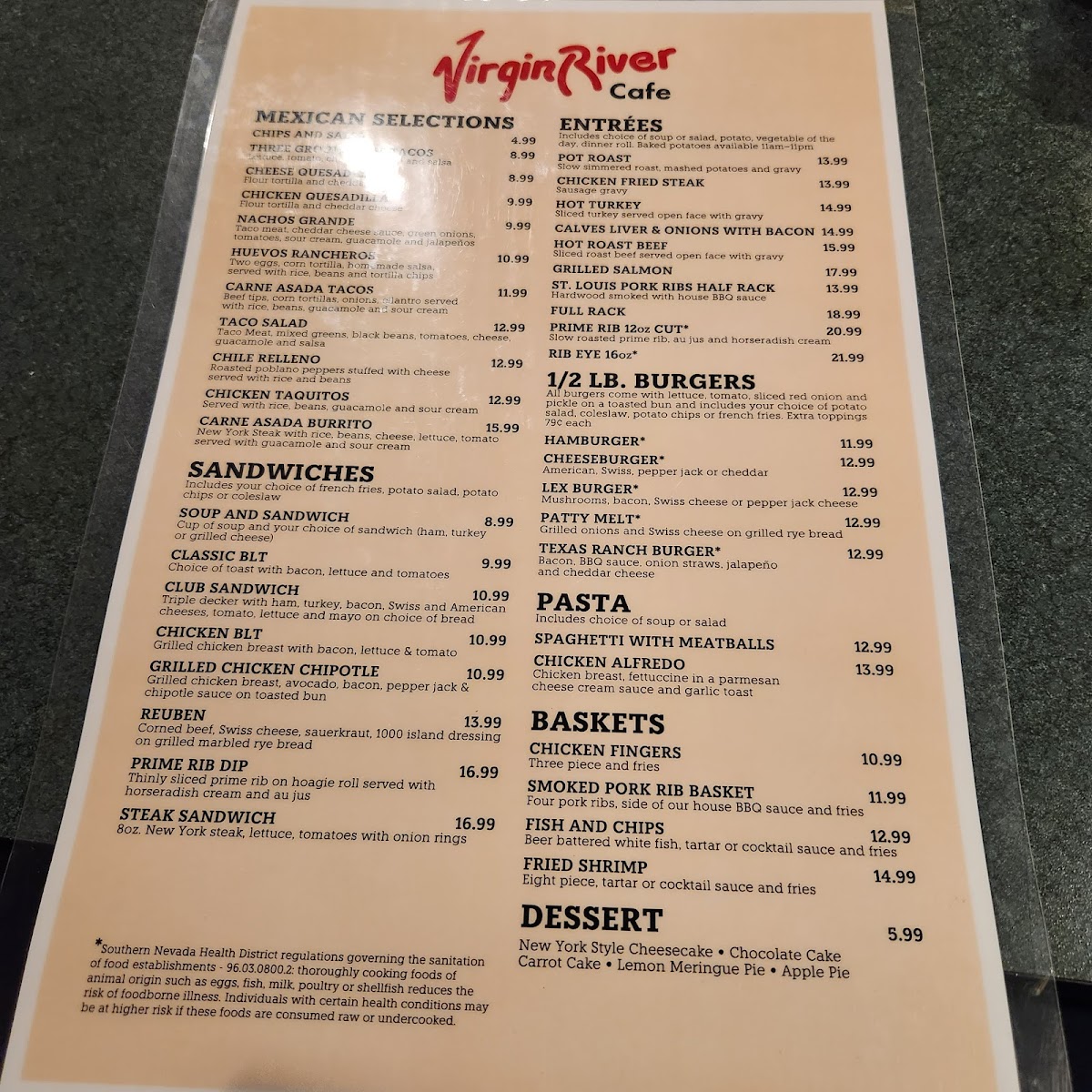 Virgin River Cafe - 5