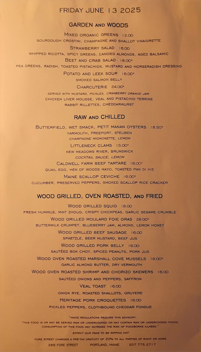 Fore Street Restaurant - 4