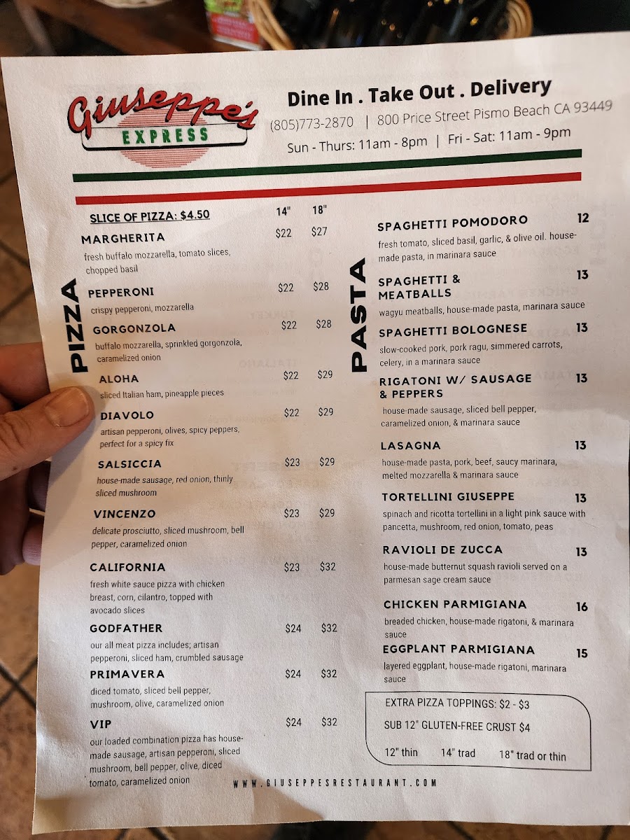 Giuseppe’s Express - 1