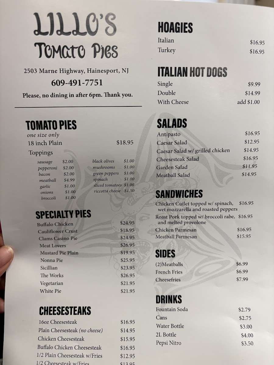Lillo's Tomato Pies - 1