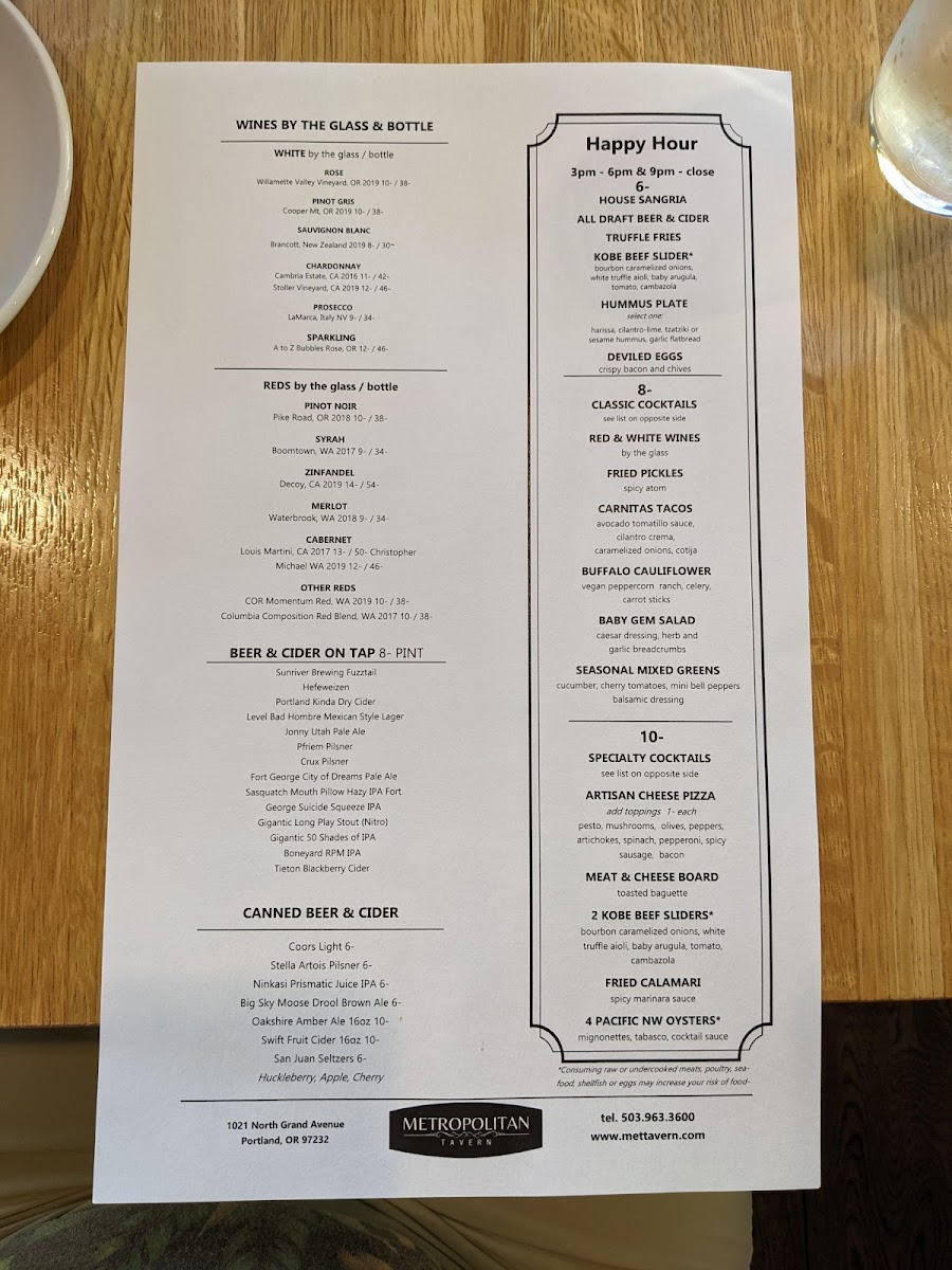 Metropolitan Tavern - 10