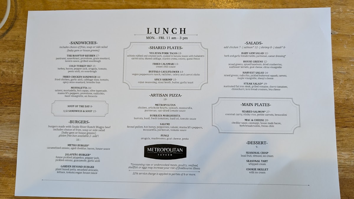 Metropolitan Tavern - 4