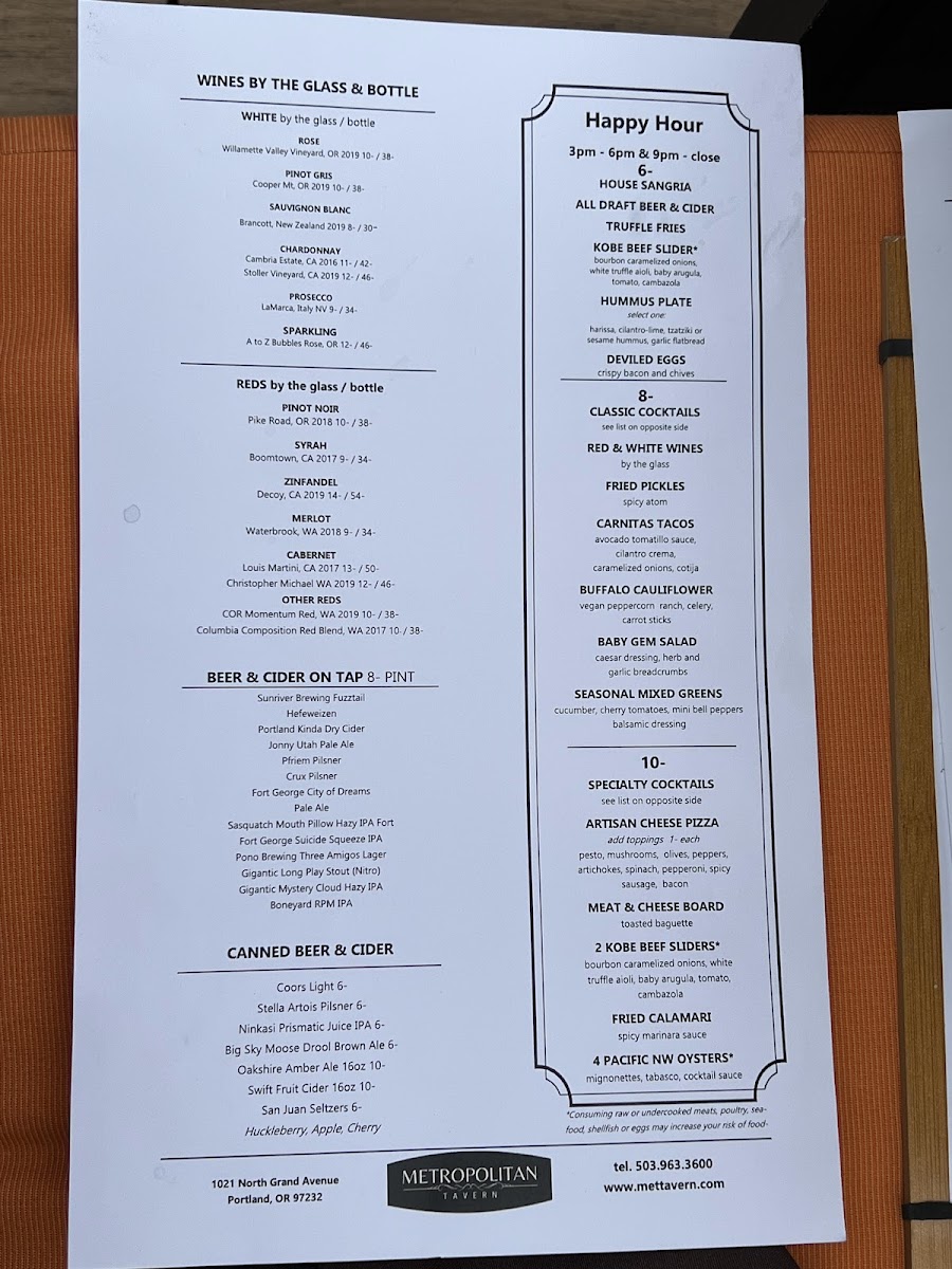 Metropolitan Tavern - 9