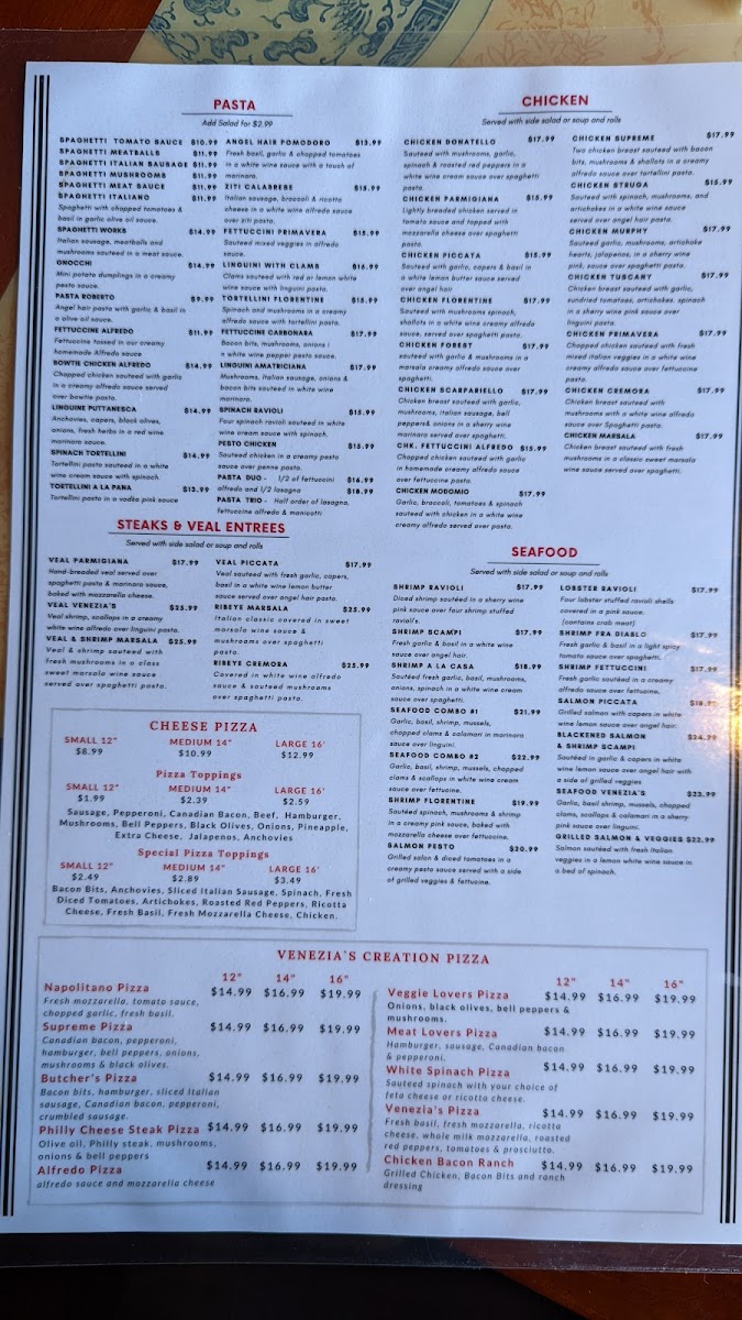 Venezia's | Pizza & Pasta - 5