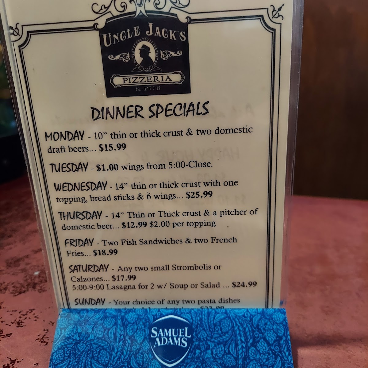 Uncle Jack's Pizzeria & Pub - 10