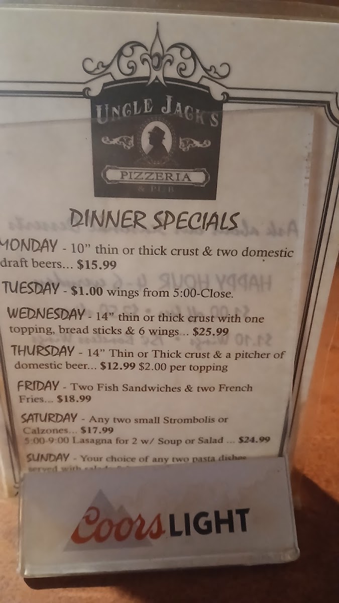 Uncle Jack's Pizzeria & Pub - 6