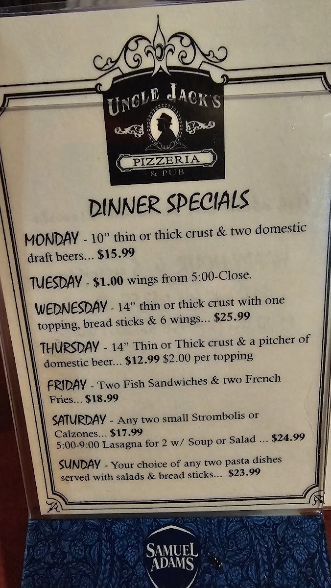 Uncle Jack's Pizzeria & Pub - 8