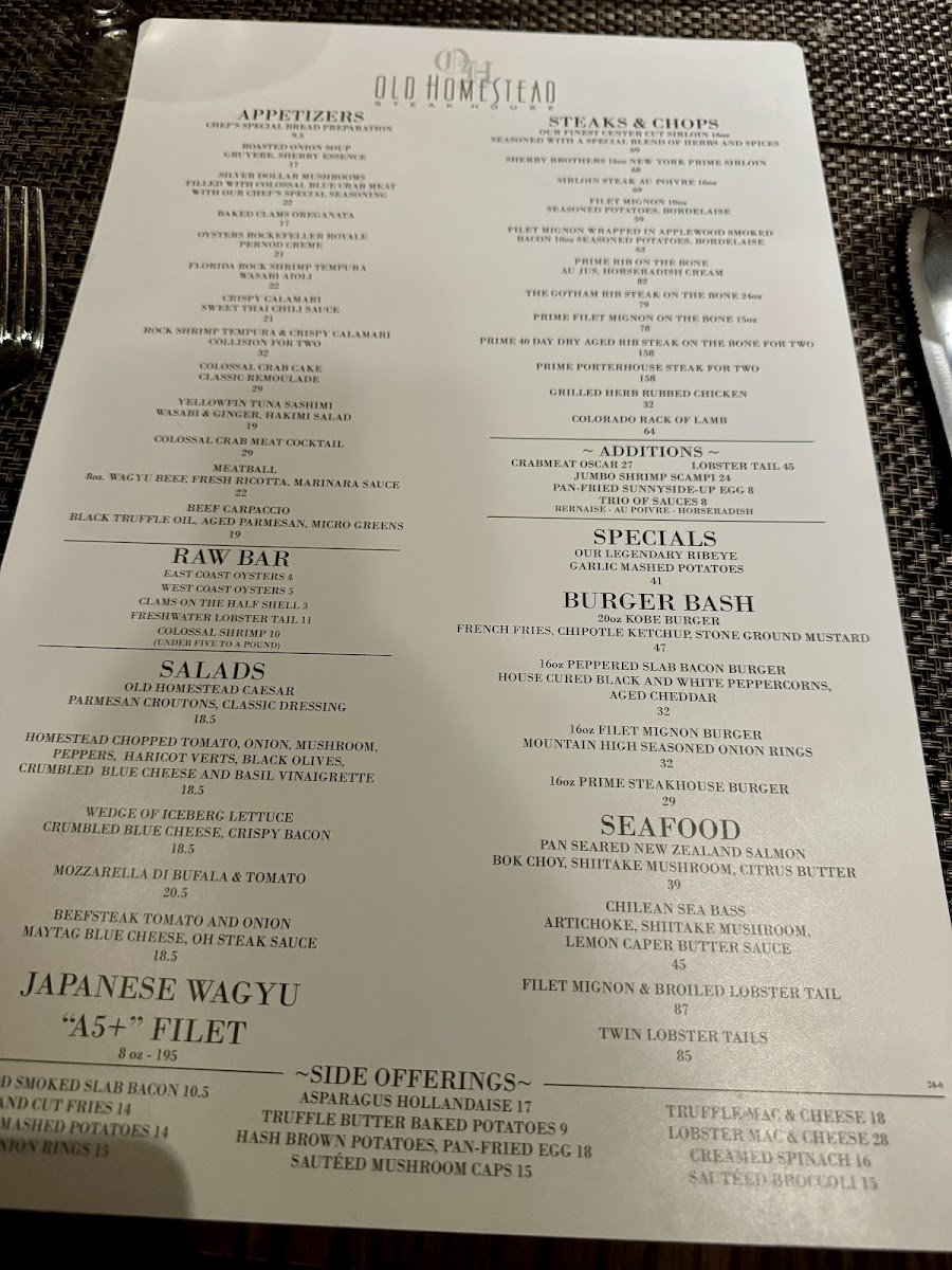 Old Homestead Steakhouse - 7