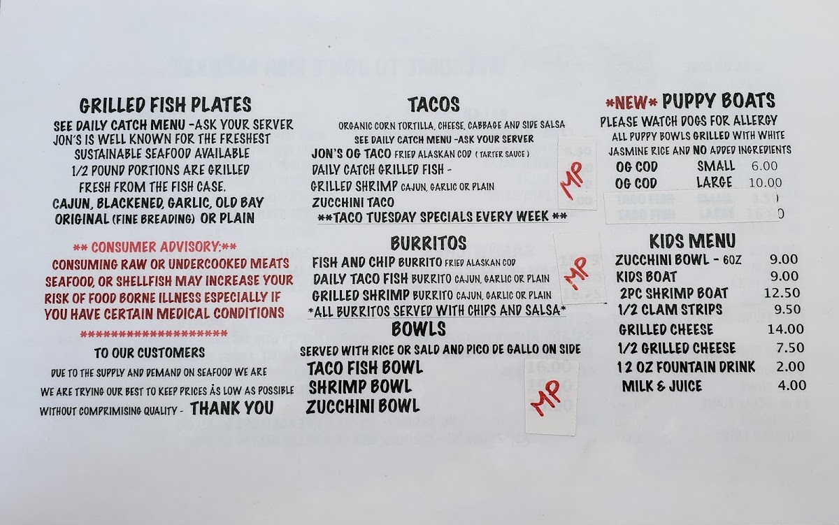 Jon's Fish Market - 7