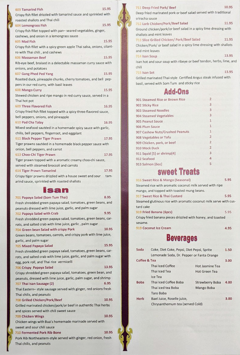 Bua Traditional Thai Cuisine (Tasty Thai Lotus) - 10