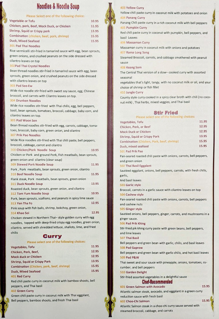 Bua Traditional Thai Cuisine (Tasty Thai Lotus) - 6