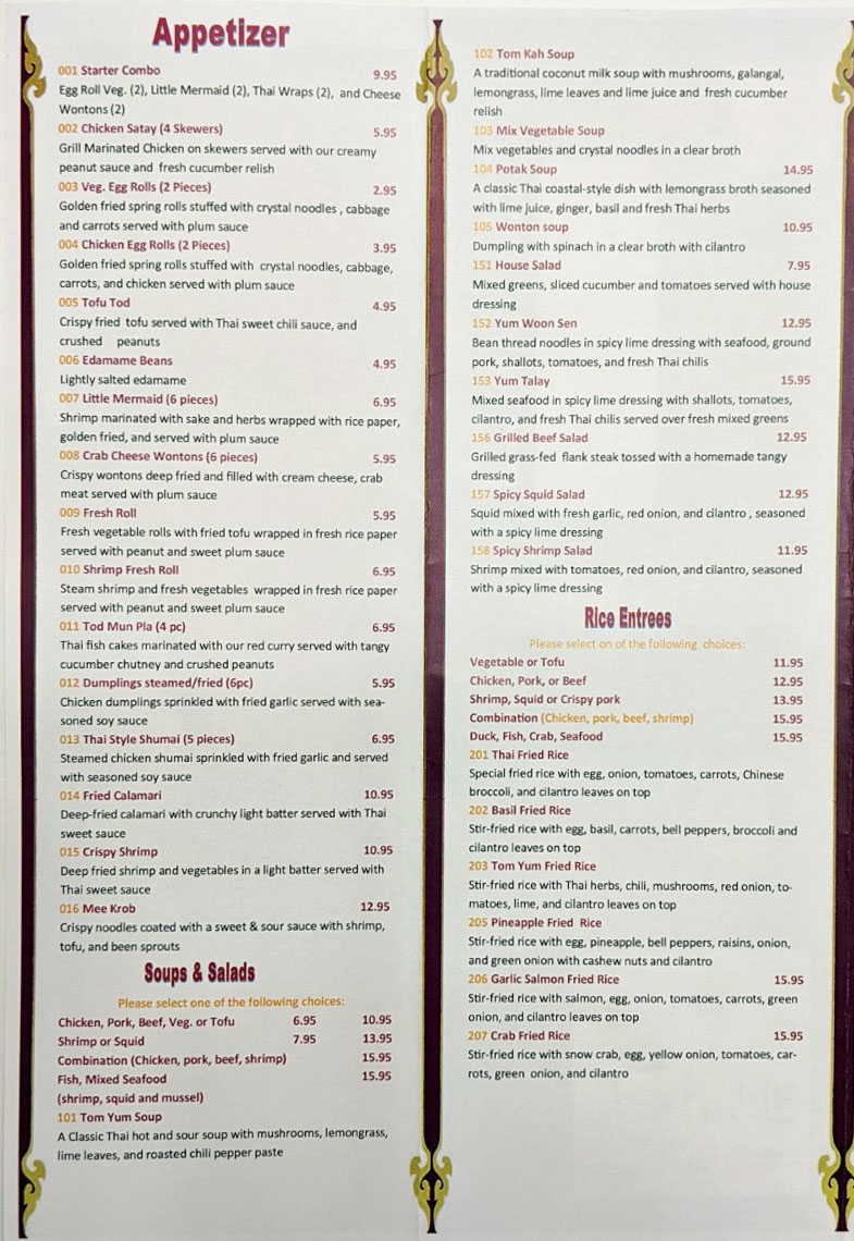 Bua Traditional Thai Cuisine (Tasty Thai Lotus) - 9