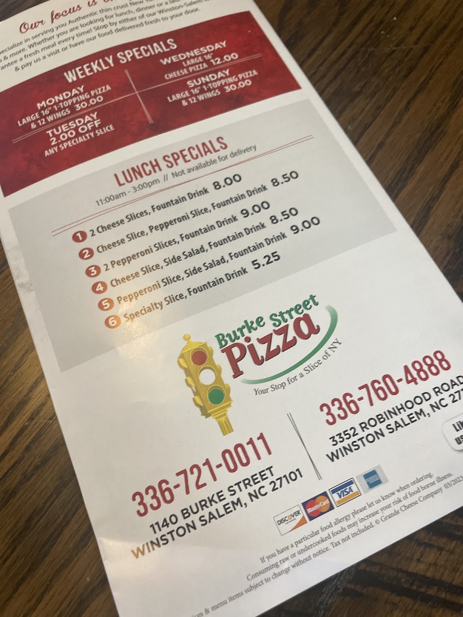 Burke Street Pizza Robinhood - 6