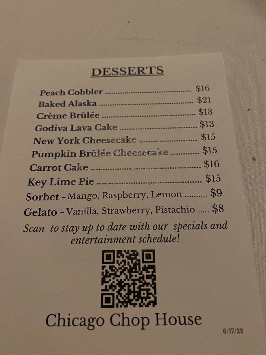 Chicago Chop House - 7