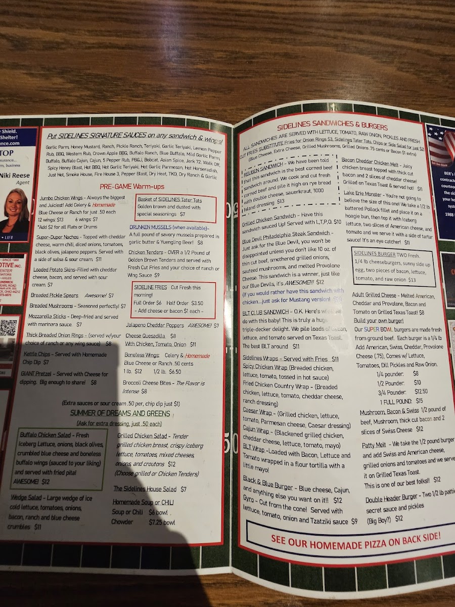 Sidelines Sports Bar & Grill - Brunswick, OH - 3
