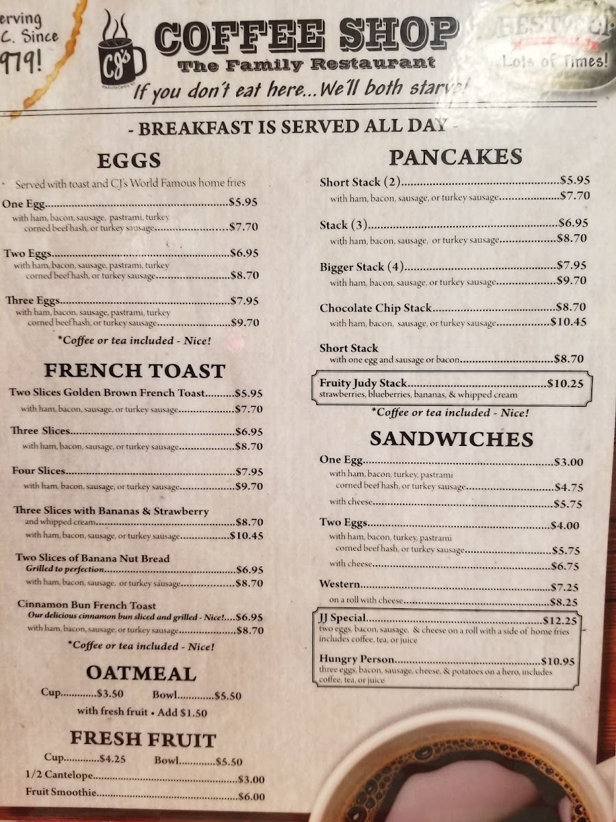 CJ's Coffee Shop - 10